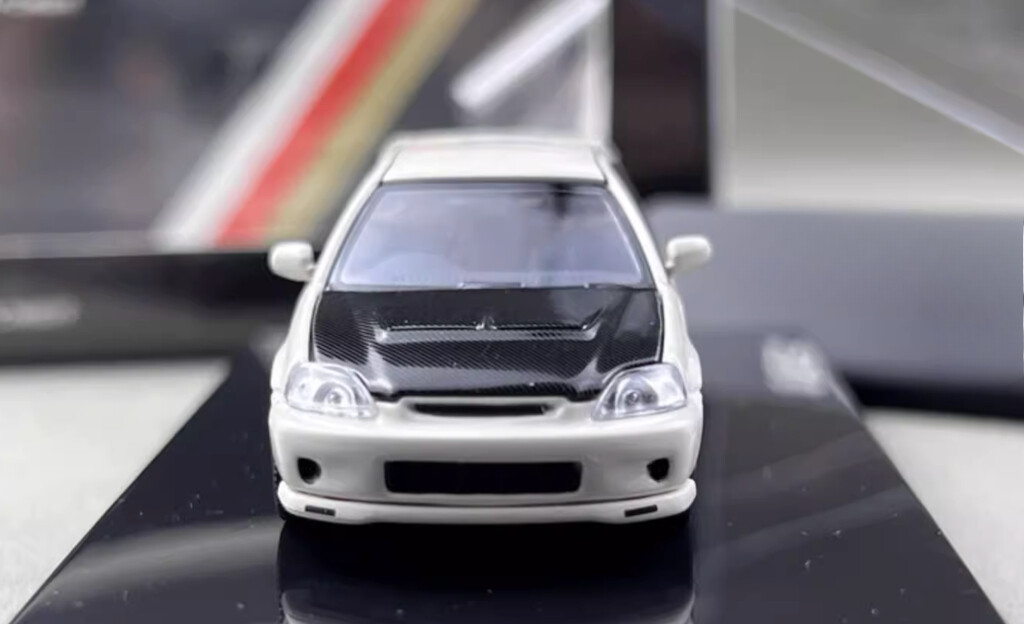 Honda Civic Type R EK9 ホワイト ミニカー Honda Civic Type R (EK9) Mugen - チャンピオンシップホワイト