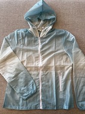 Rash Guard Jacket Ultra Lightweight With Hoodie- Size L- Fit 10-14Y Youth