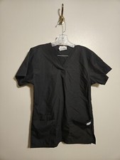 UA Black Scrub Short Sleeve Top Size XS Unisex