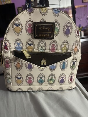 disney princess frame mini backpack Disney Loungefly Princess Frame Mini Backpack Gown Dress