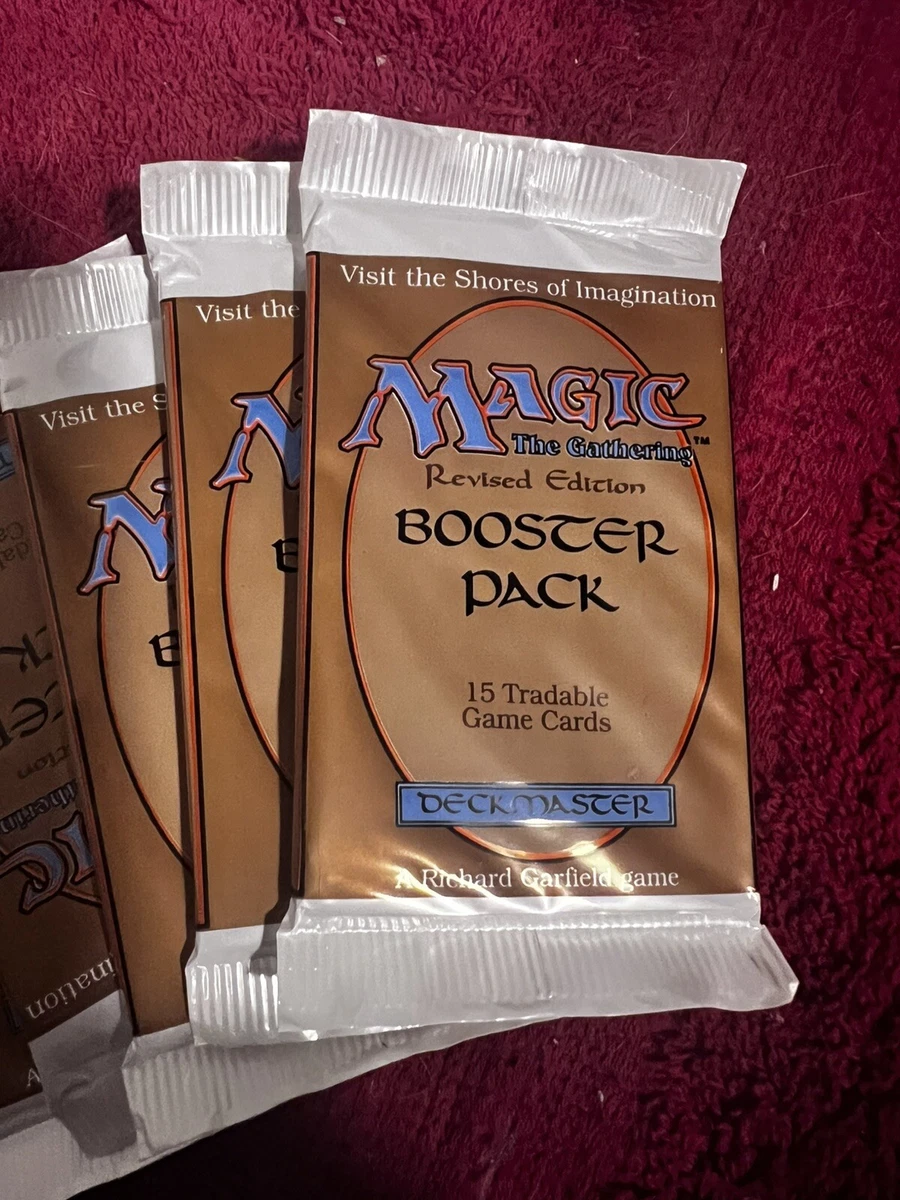 Magic: The Gathering Revised Edition Sealed Collectible Card Game