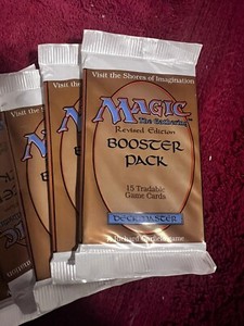 Magic The Gathering Revised Booster | eBay