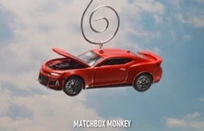 Red Hot 2018 Camaro ZL1 Chevy Chevrolet Christmas Tree Ornament Adorno 2019
