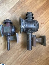 LAMPADE LUME DA CARROZZA ,COPPIA COMPLETA DI SUPPORTI