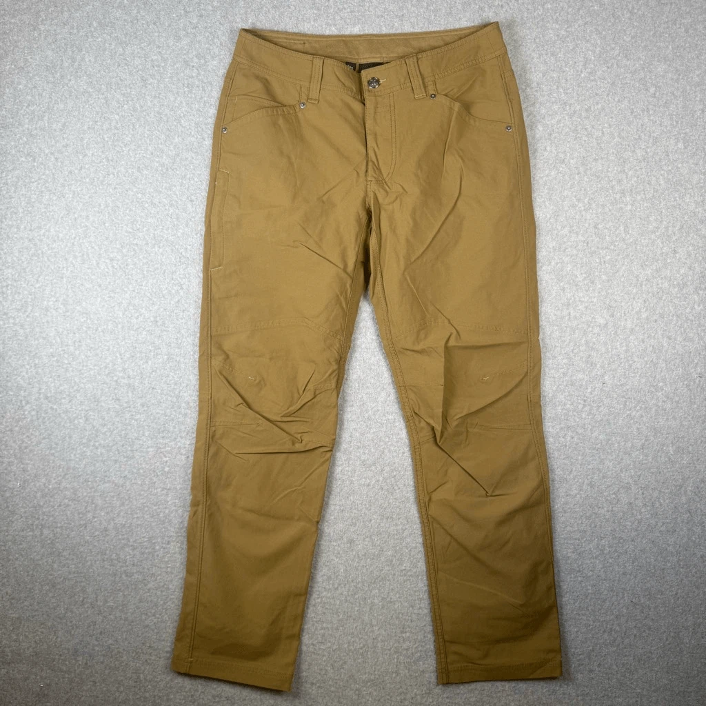 Marmot Mens Size 32 Pants Straight Leg Nylon Hiking Outdoor Camping Khaki