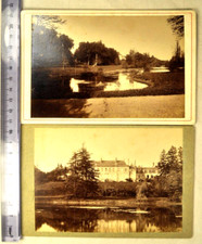 SOURCES DU LOIRET 2 PHOTOGRAPHS CIRCA 1880 CHATEAU DE LA SOURCE ORLEANS ANONYMOUS