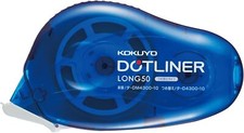 KOKUYO Tape Glue Dot Liner Long 50 Body Ta-DM4300-10