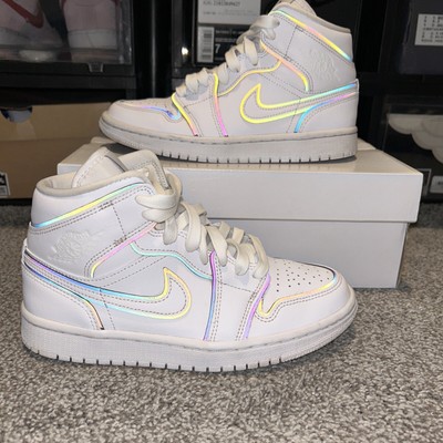women's air jordan iridescent trim