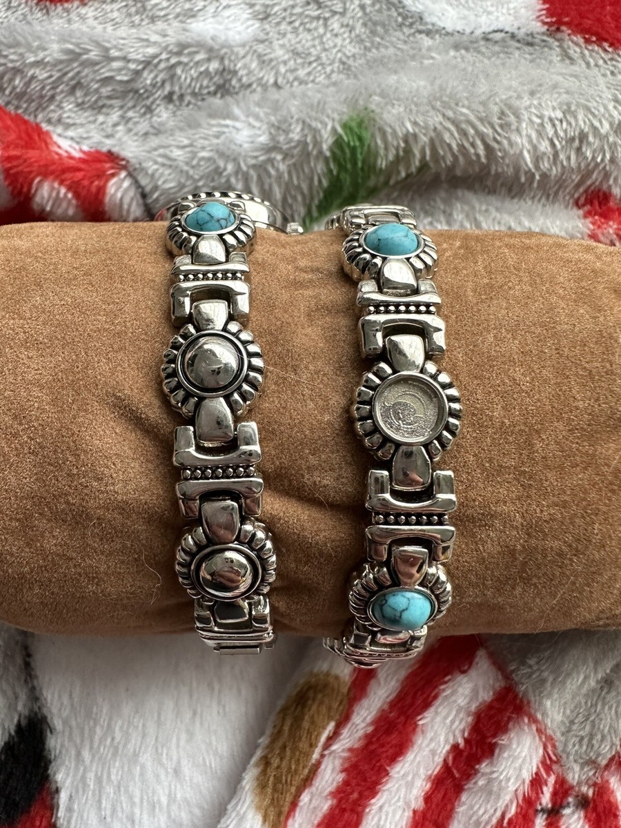 VINTAGE NO BOUNDARIES WATCH BAND SET QUARTZ JAPAN STAINLESS STEEL RARE Vintage JAPONA Watch Quartz Swiss Silver Tone Stainless  main image 4