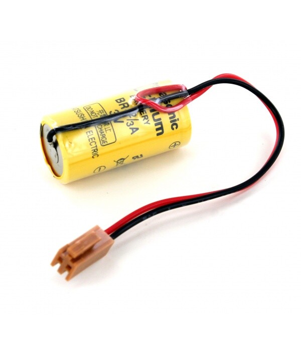Pile BR-2/3A Panasonic pour remplacement batterie sauvegarde CNC Fanuc