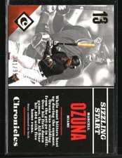 Marcell Ozuna /999 2017 Panini Chronicles Gold #90  Baseball Card