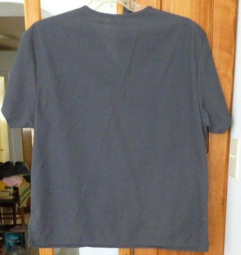 DICKIES Style 810506 Gris PTWZ Enfermera Dental EXFOLIANTE SUPERIOR 2 Bolsillos Cuello en V Talla L - Imagen 2 de 2