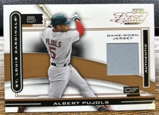 Albert Pujols 2003 Playoff Piece of the Game Worn /150 Cardinals #POG-4