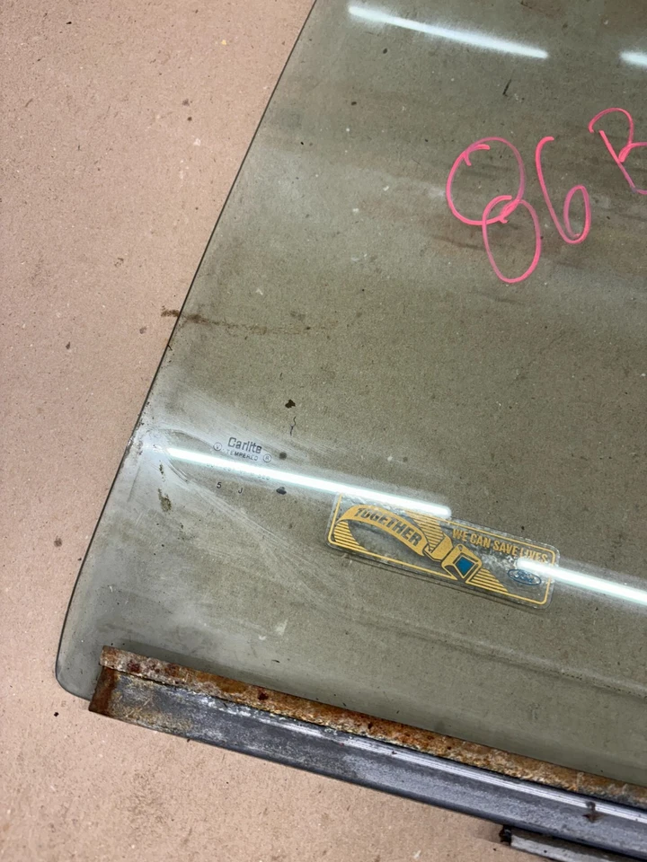 1980 - 1997 福特 F150 F250 F350 BRONCO 左右门玻璃窗套装一对 SUN-X — 第 2/4 张图片