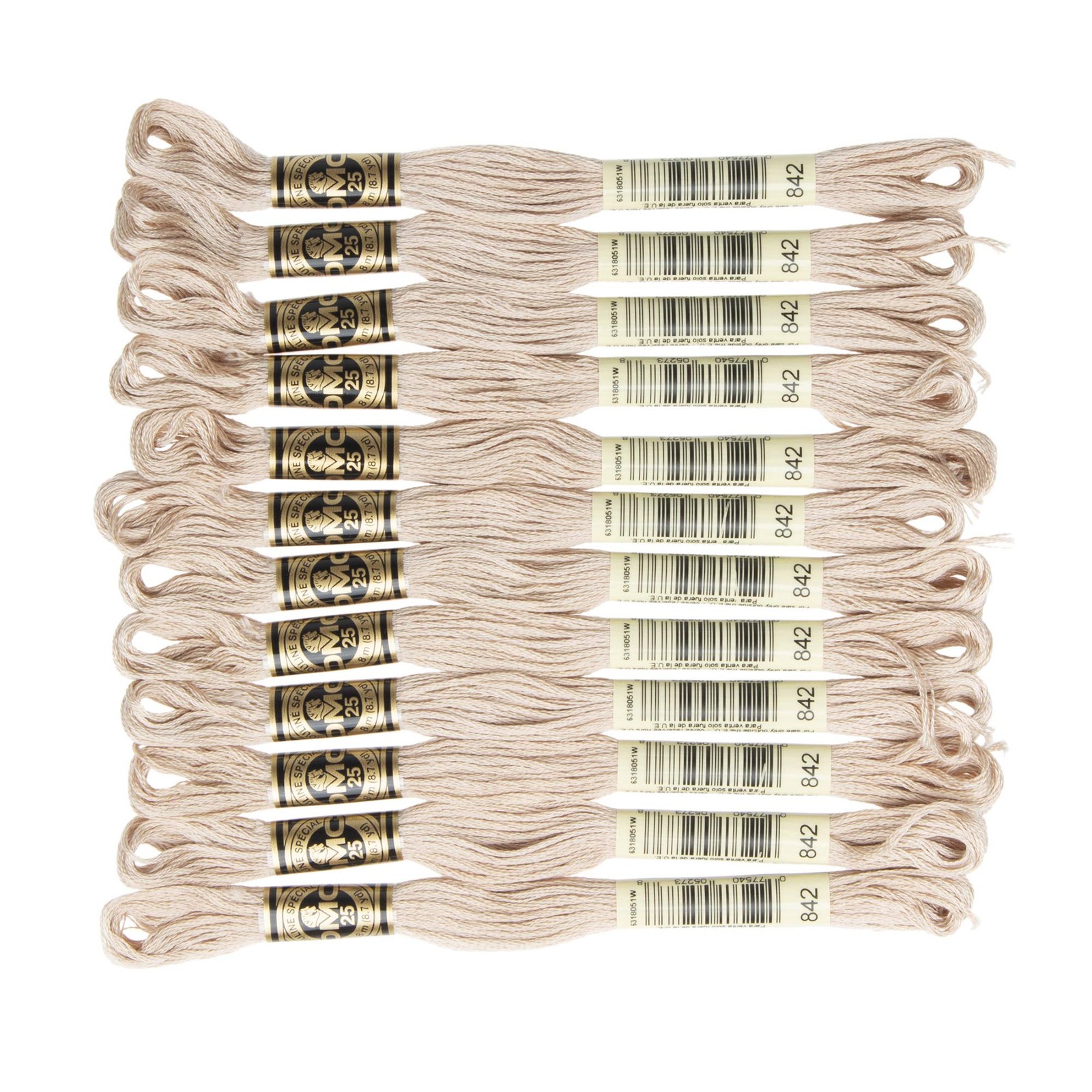 Cotton Floss 12 Skeins 8.7yd 100 Cotton