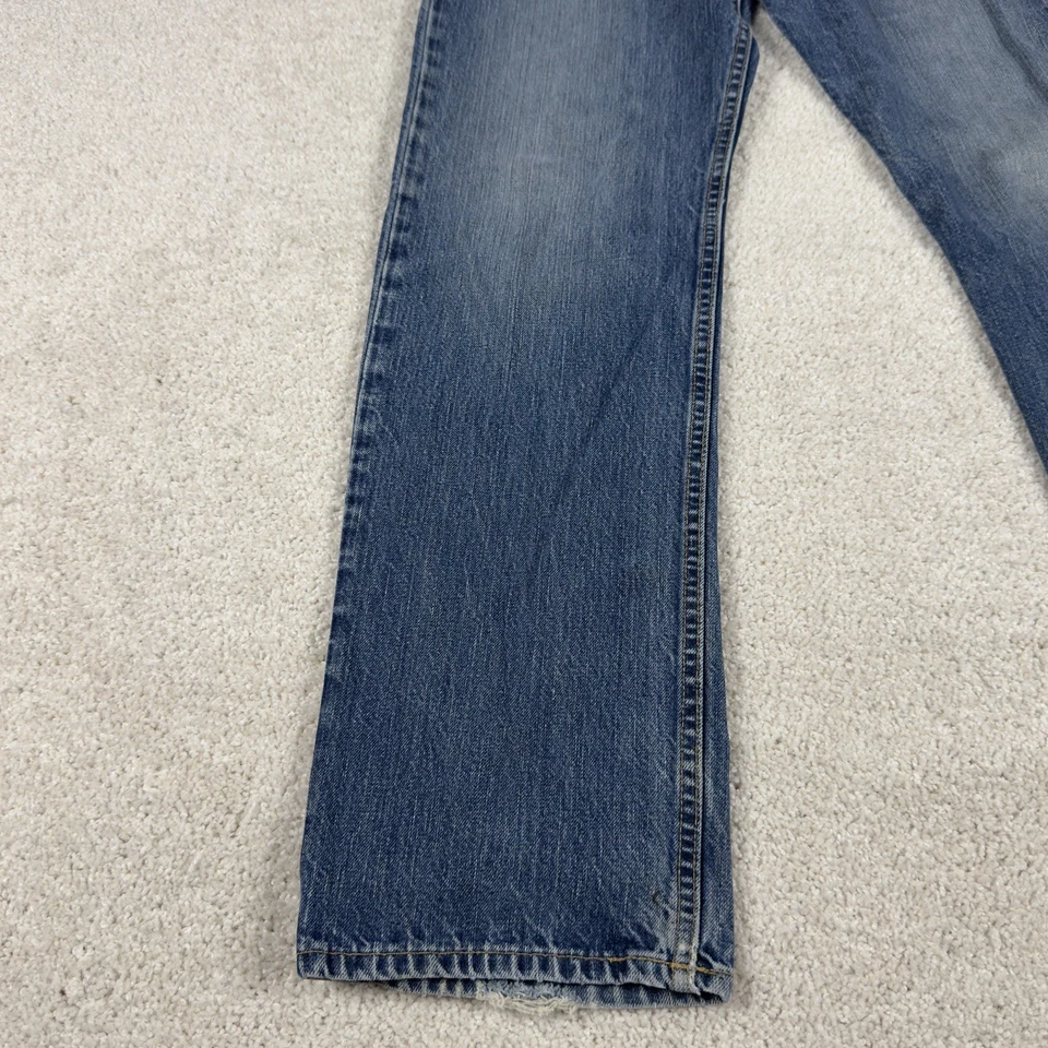 Polo Ralph Lauren Mens Denim Boot Cut leg Blue Jeans 32x32 Classic 867 Mexico - Image 2 of 4