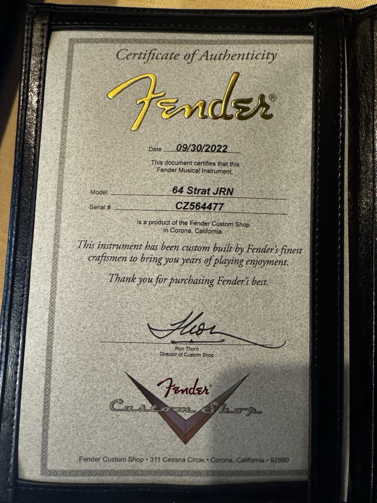 Fender Custom Shop '64 Stratocaster Journeyman Relic - Faded Aged Fiesta Red