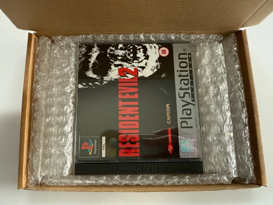 Resident Evil 2 PS1 Platinum - UK PAL VGC CIB with Natural Disc's - Tracked - Image 3 of 4