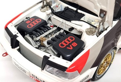 Minichamps 1/18 Audi V8 Quattro DTM 1990 Jelinski Diecast Scale