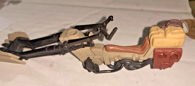 Star Wars Mission Fleet, the Mandalorian speeder bike by Hasbro 6 1/2 inches