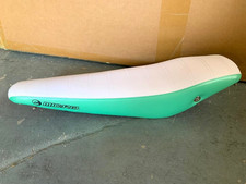 GREEN/WHITE Vintage Classic Bicycle Banana Seat for 20" Lowrider Stingray Bike