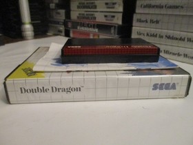 Sega Master System DOUBLE DRAGON w/Cartridge, Instructions & Box (CIB)