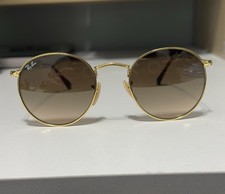 Rayban redondo de metal RB3447 50 mm degradado marrón