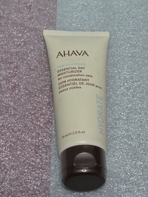 AHAVA Essential Day Moisturizer Combination Skin~Full Size 2.5 fl oz/75 ml.