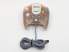 SEGA Dreamcast Hello Kitty Pink HKT-3000 Console w/ Controller & VMU Tested