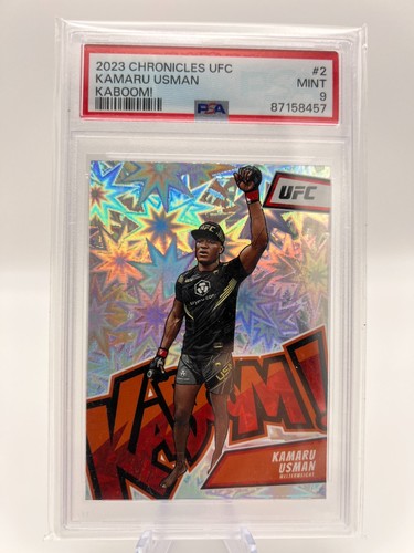 2023 Panini Chronicles UFC Kaboom Kamaru Usman #2 card