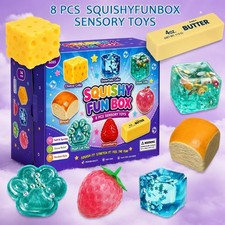 8-Piece Set Mystery Squishy Box Creative New Niannile Set