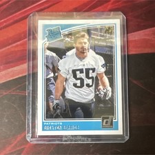 2018 Panini Donruss Rated Rookie Braxton Berrios #342 New England Patriots NFL