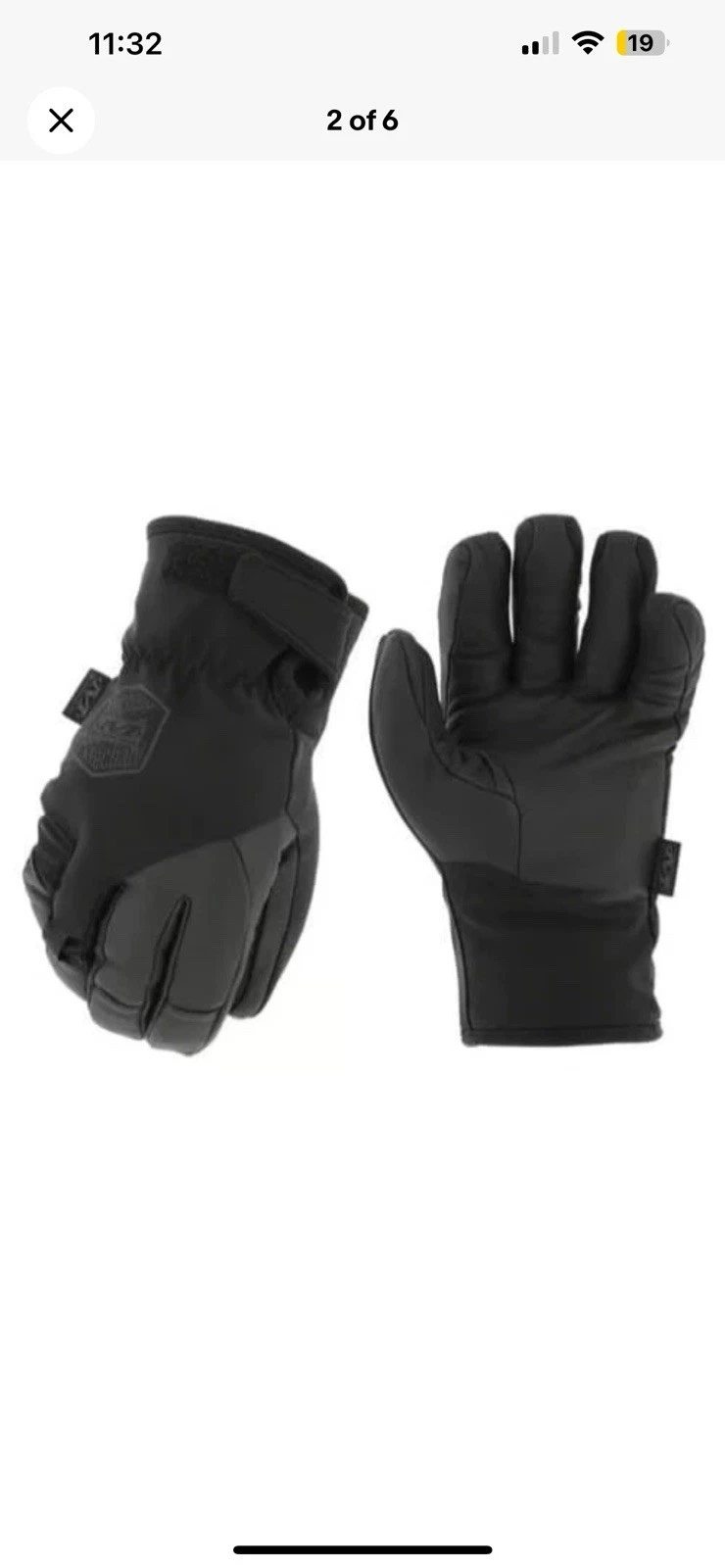 Mechanix Wear Men's Durahide Cold Weather Glove System Intermediate Layer 2XL