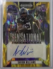 2025 Panini Prizm Draft Picks Football Gold Flash Savion Williams #SS-SWS