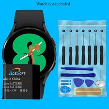 High Capacity 340mAh Battery Tool f Samsung Galaxy Watch 4 Classic 42mm R880N