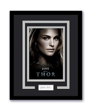 Thor Jane Natalie Portman Autographed Signed 11x14 Framed Photo ACOA