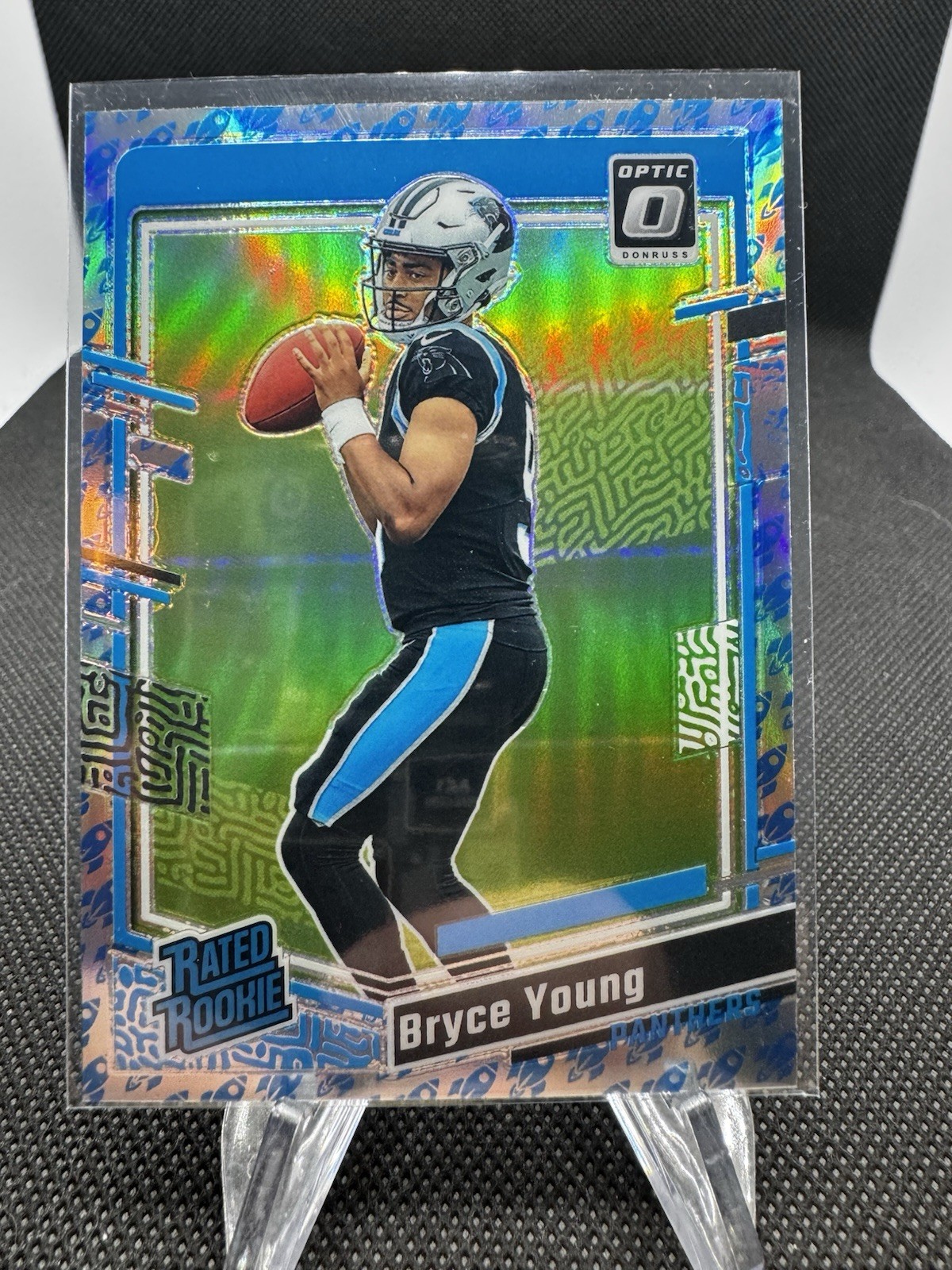 2023 Panini Donruss Optic #213 Bryce Young Rocket Emoji SSP G1