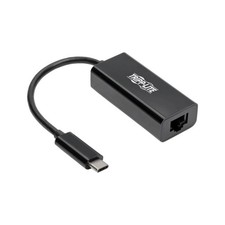 Tripp Lite USB-C to Gigabit Ethernet Adapter, USB Type C Gbe, black
