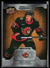 2023-24 Upper Deck Engrained #134 Ridly Greig RC 017/399