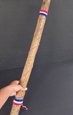 Vintage Natural Boho Rain Stick Percussion Instrument Shaker 30 Hippie Decor