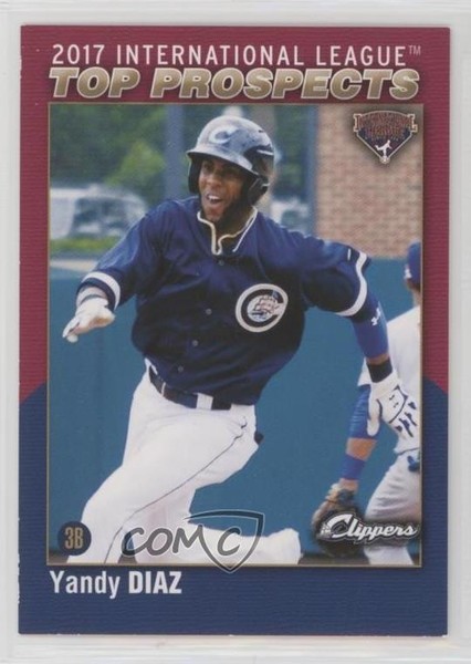 Choice International League Top Prospects 2017 Yandy Díaz #09 14ty