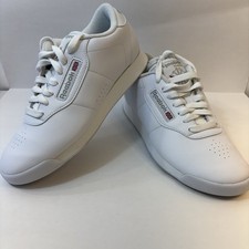 Reebok Women classic Princess Training Sneakers White Size 7 Classic Supportive