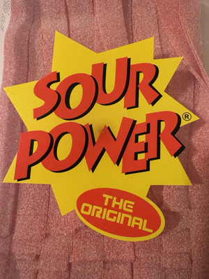 Sour Power Belts Strawberry (1/2 Pound)