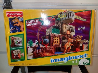 Fisher Price Imaginext T-Rex Mountain Play Set NIB NEW