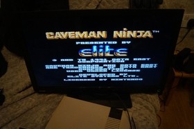 Joe & Mac Caveman Ninja - Nintendo NES Classic Action Adventure Video Game