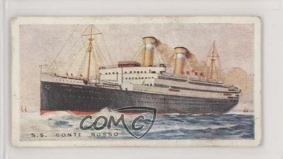 1924 ITC of Canada Merchant Ships of the World Tobacco SS Conte Rosso #23 0t5