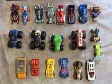 Mixed Lot of 20 Hot Wheels Cars Mixed Monster Trucks