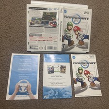 Mario Kart Wii Nintendo, 2008 - Case And Manual Only - No Game