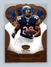 2013 Panini Crown Royale #63 Matt Forte Bronze (Die Cut Crown)
