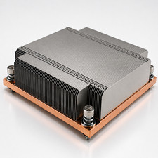 Delta LGA2011 1U Passive CPU Heatsink Square ILM Copper Base Server Cooler
